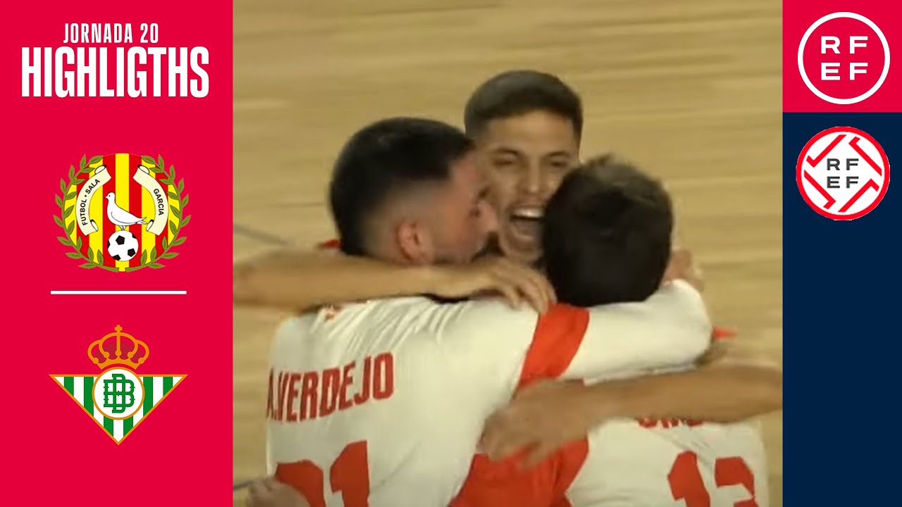Resumen #PrimeraDivisiónFS | Industrias Santa Coloma 6-1 Real Betis | Jornada 20