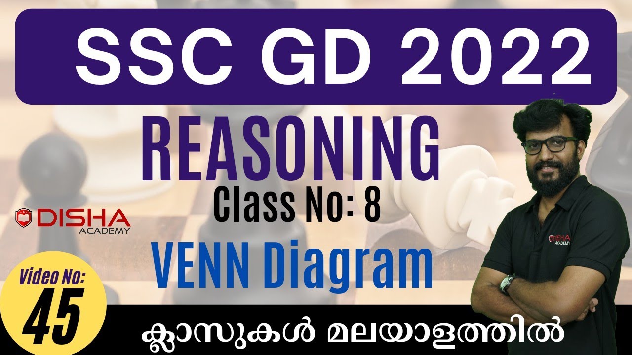 SSC GD 2022 Reasoning 8 Venn Diagram Denny sir 