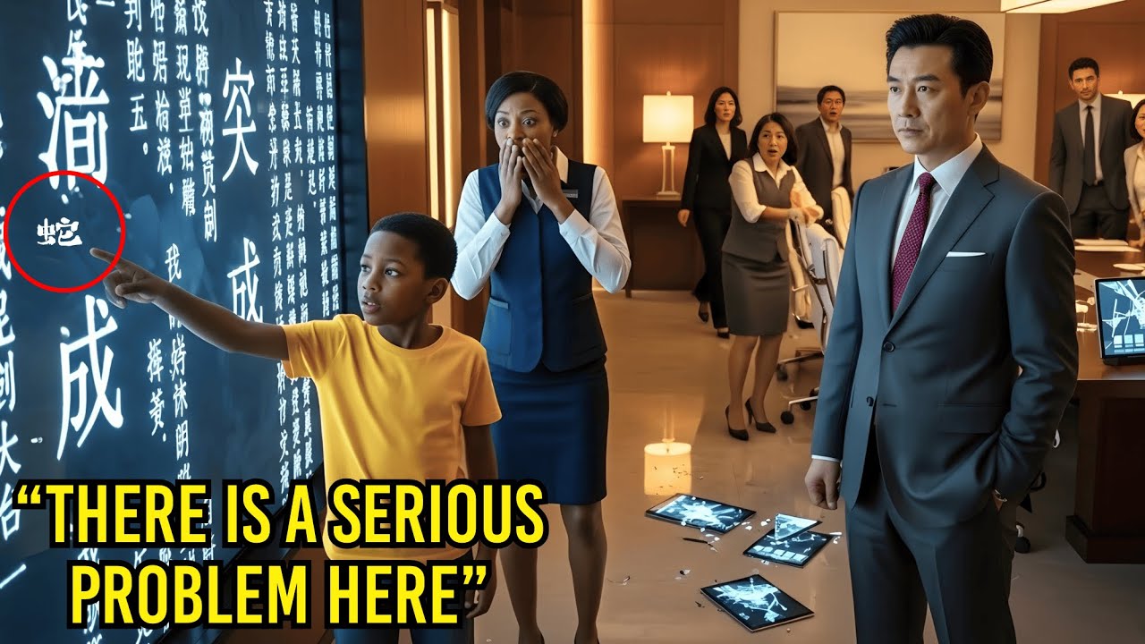 ASIAN BILLIONAIRE ANGRY WITH 50 EXPERTS — UNTIL BLACK MAID’S SON SURPRISED HIM IN ANCIENT MANDARIN.