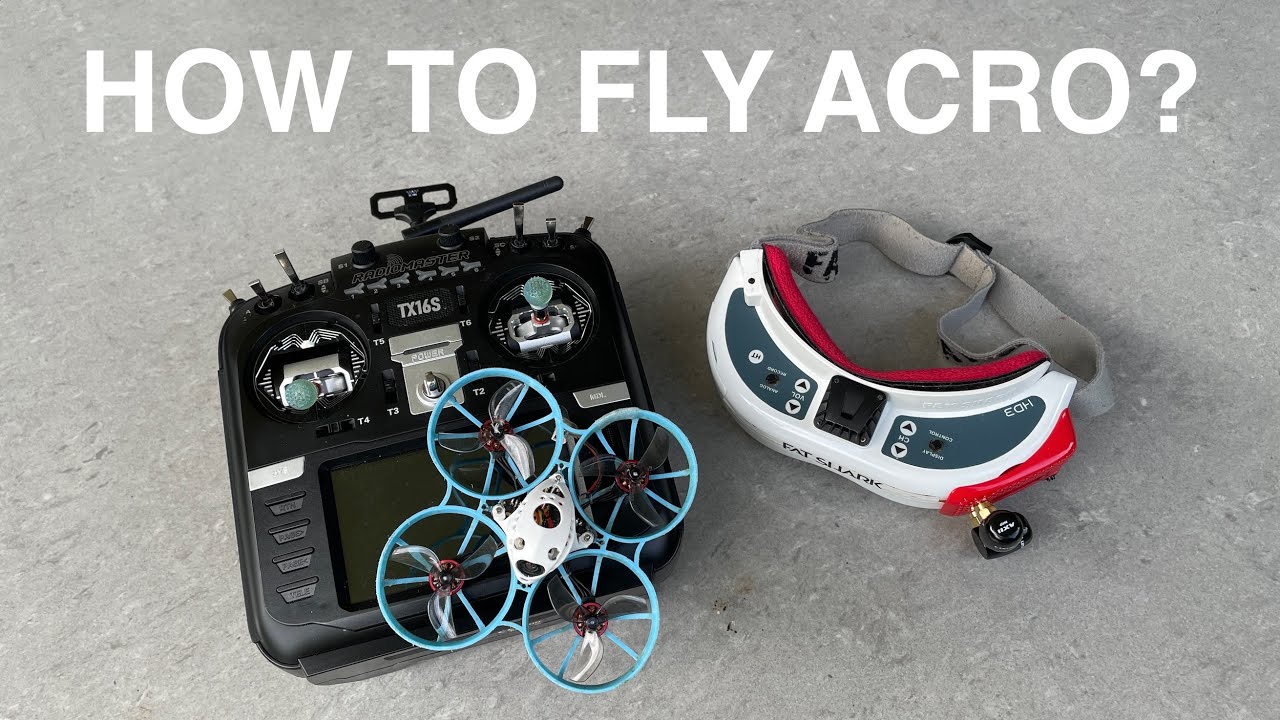 PART 1 | LEARN to FLY a DRONE | How to fly FPV Tutorial | Drone flying tutorial | How to fly ACRO
