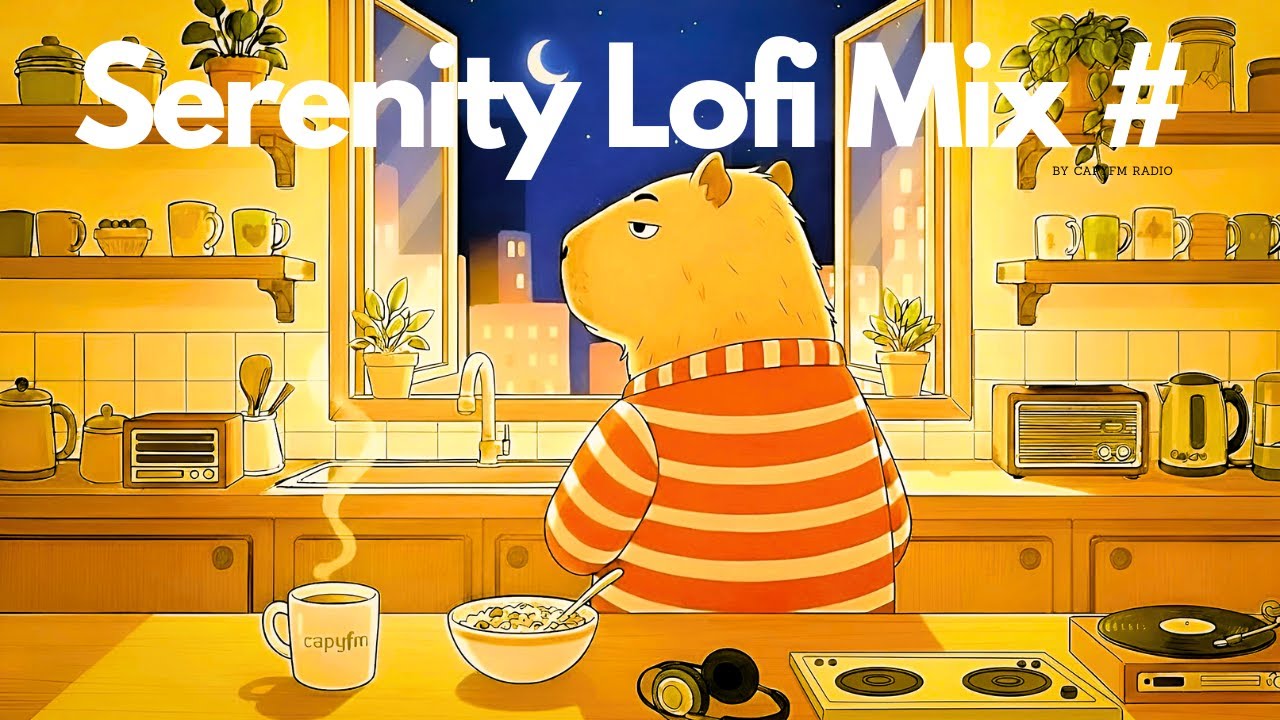 [CAPYFM RADIO] – Peaceful Lofi for Deep Calm & Gentle Focus 🌿