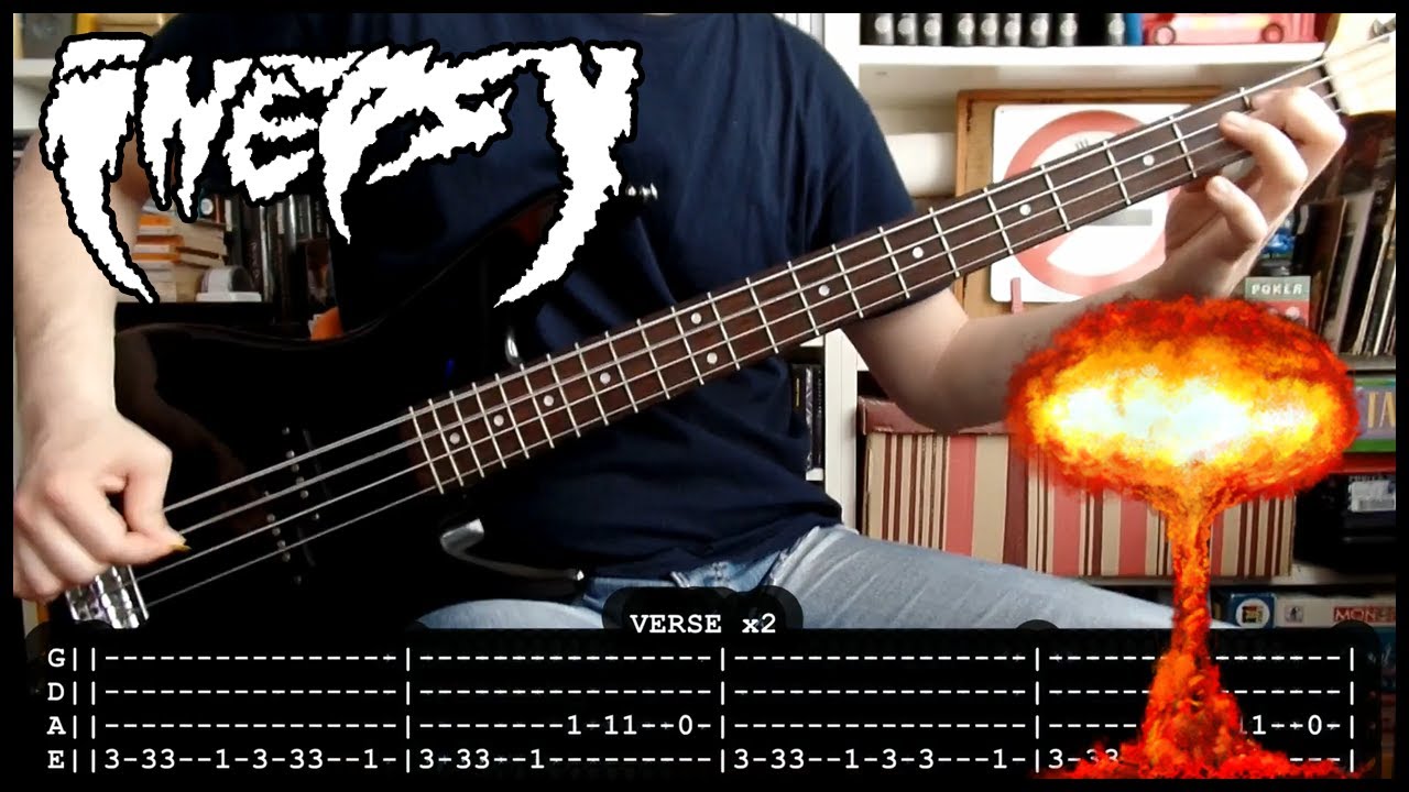 INEPSY - Who's next ☢️ (BASS cover with TABS) [lyrics + PDF]