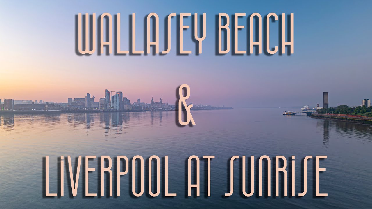 Sunrise from Wallasey Beach on the Wirral