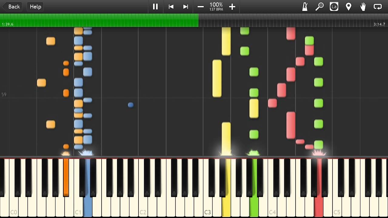 Ruined Castle Corridor - Castlevania: Aria of Sorrow [Synthesia]