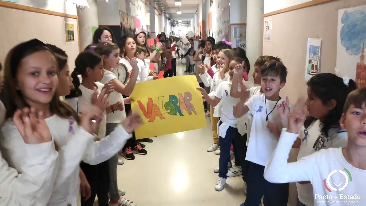 Lipdub por la mujer.  8 de marzo. CEIP María Teresa León.