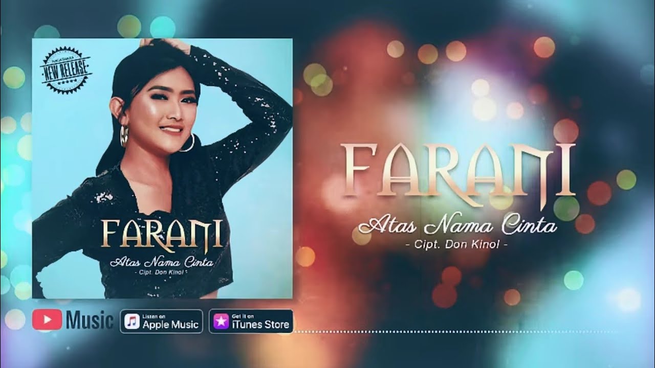 Farani - Atas Nama Cinta (Official Video Lyrics) #lirik