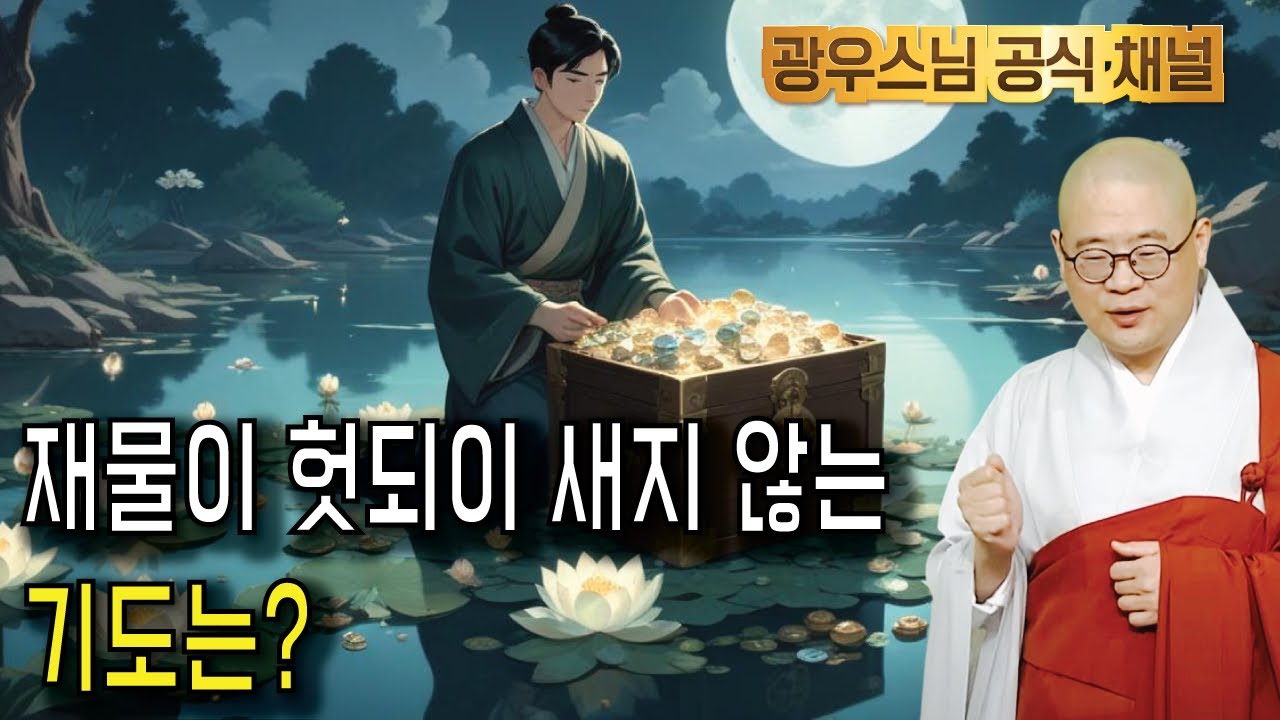 광우스님 #지장경89회 | 기도하면 재물이 헛되이 새지 않습니다