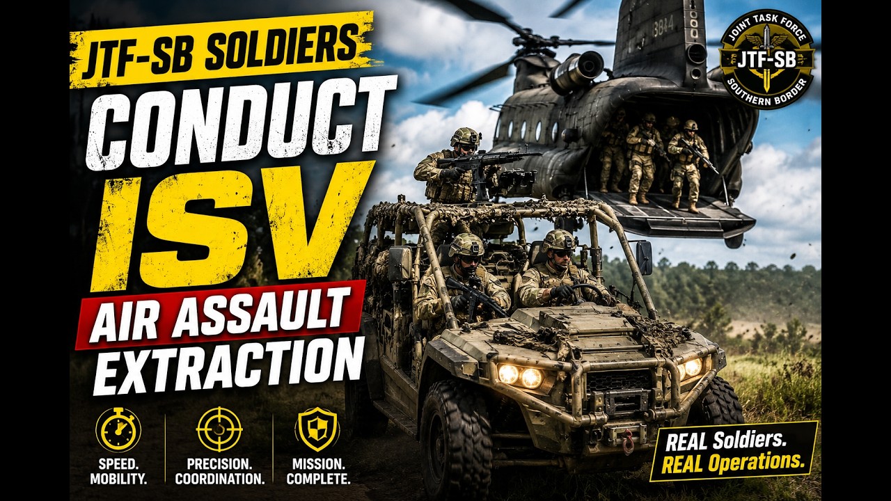 JTF-SB Soldiers Conduct ISV Air Assault Extraction | High-Speed Military Operation