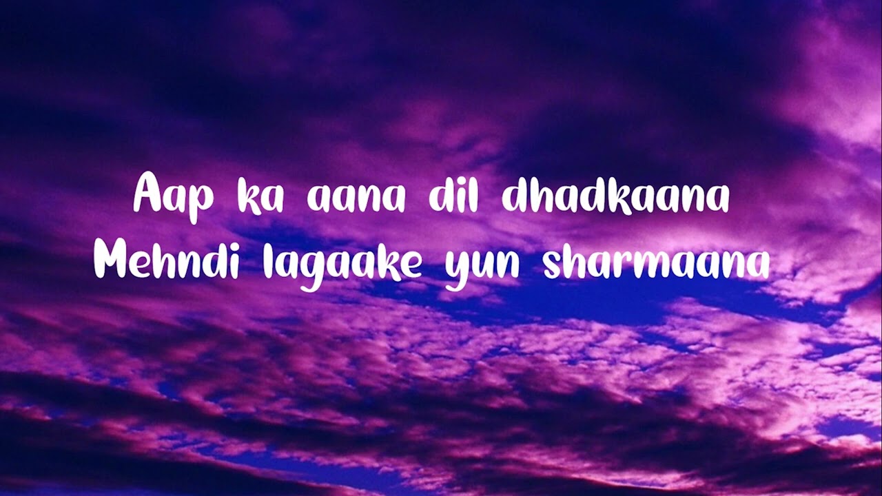 Lyrics|Aapka Aana Dil Dhadkana Full Song|Alka Yagnik, Kumar Sanu|Kurukshetra|Sanjay Dutta|YRF Lyrics