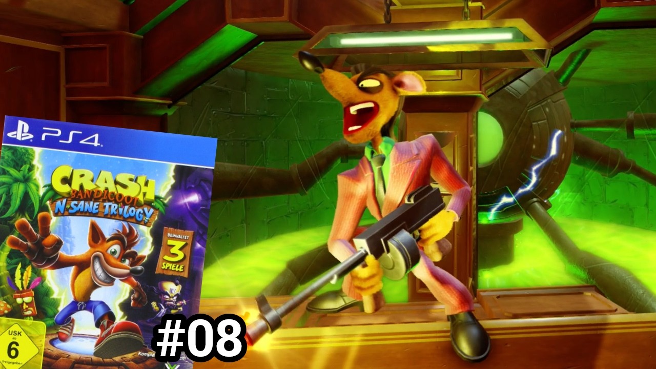 Potoroo, der Buss mit Wumme! - Crash Bandicoot 1 #08 (N. Sane Trilogy/deutsch/PS4)