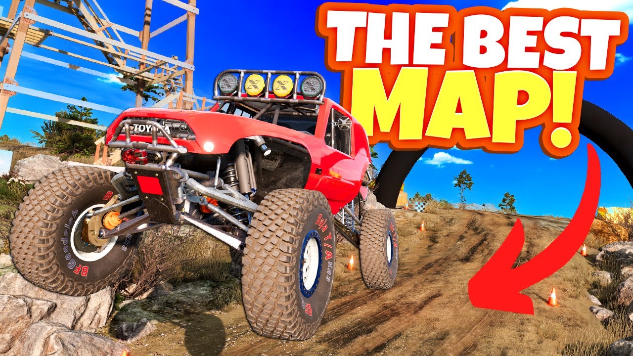 This NEW BeamNG Drive Map Has the Most INSANE Trails Ever!