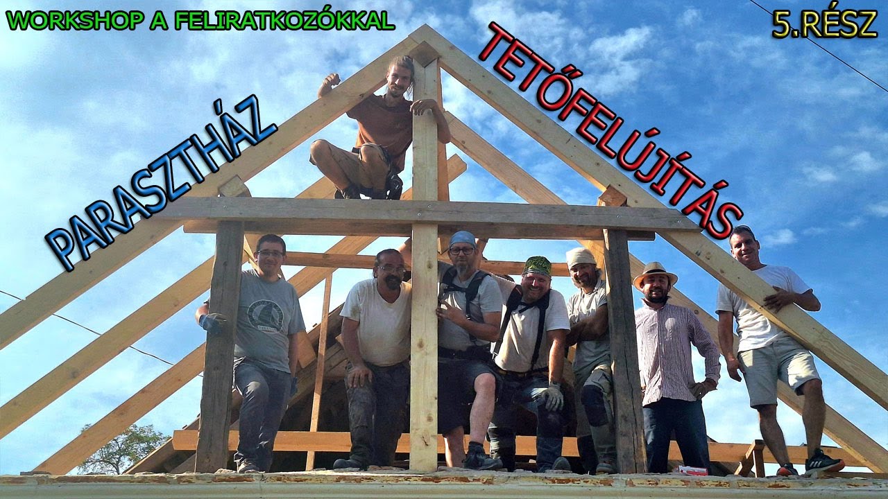 Parasztház Tetőfelújítás - Az új forma