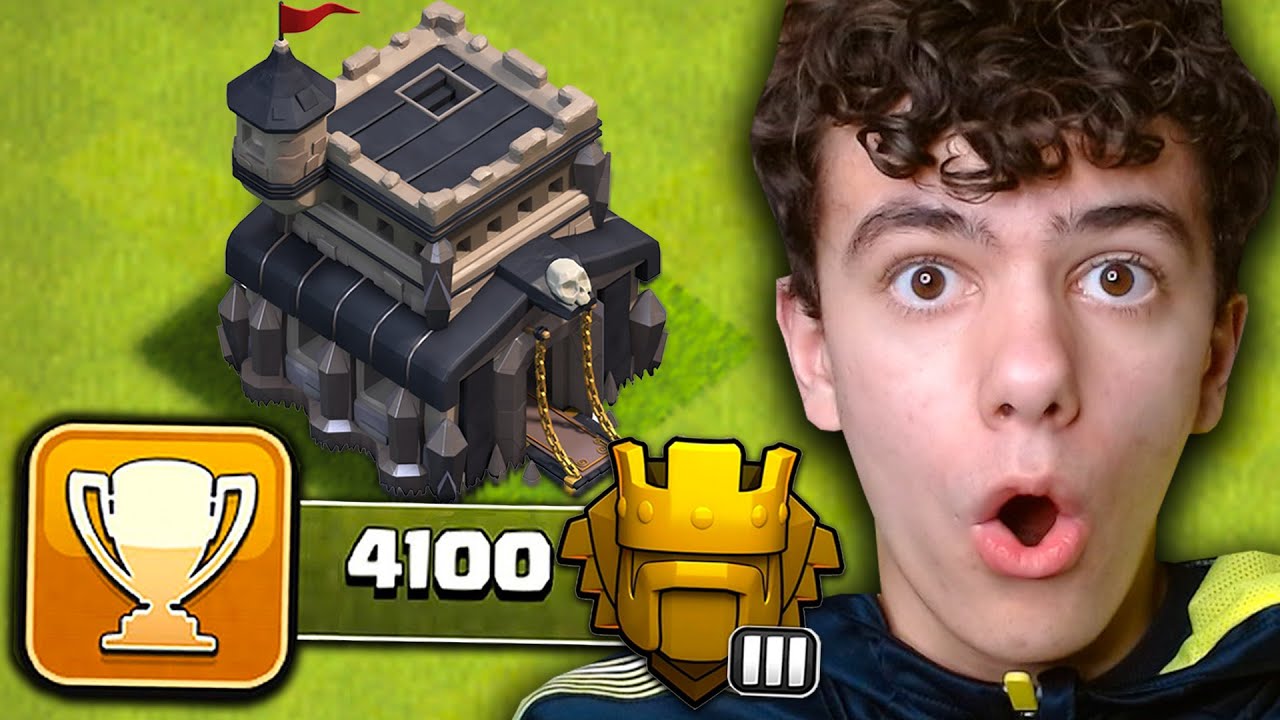 Reaching TITAN LEAGUE as a TH9 (clash of clans)