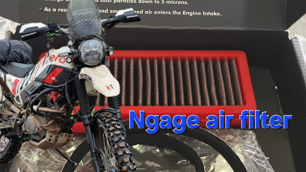 Hero xpules may Ngage air filter fiting 