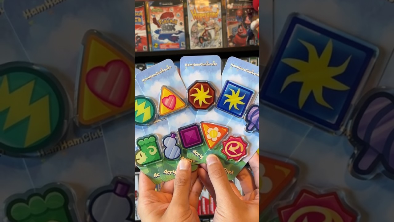 I Found REAL LIFE Paper Mario Badges&hellip; 🤯 #shorts #nintendo #nostalgia