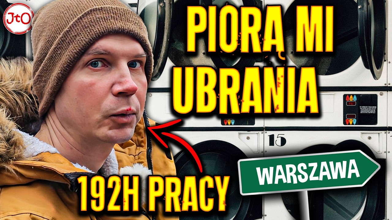 JANEK mogę być NAWET ŚMIECIARZEM! 192h do ODPRACOWANIA - PIORĄ mi NAWET UBRANIA