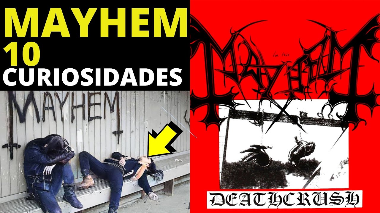 HISTORIA Y CURIOSIDADES DELPRIMER EP DE MAYHEM EL DEATHCRUSH / EURONYMOUS /MANIAC / NECROBUCHER