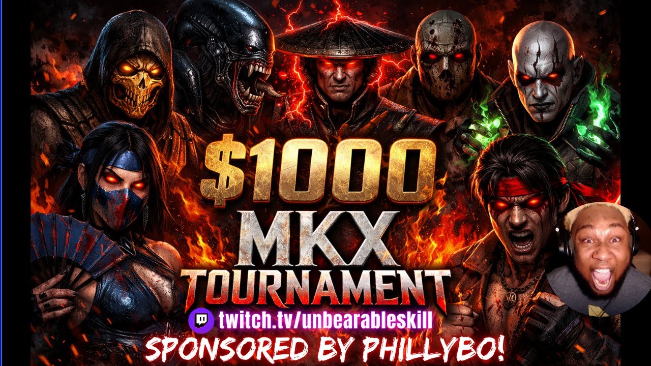 $1125 MKX TOURNEY FT. DEO, MOON, ZILLA, SACKY, SLIMEY, TIGERZ, AYAZRA & DEIMOS 🎤🔥 timestamps in cmts