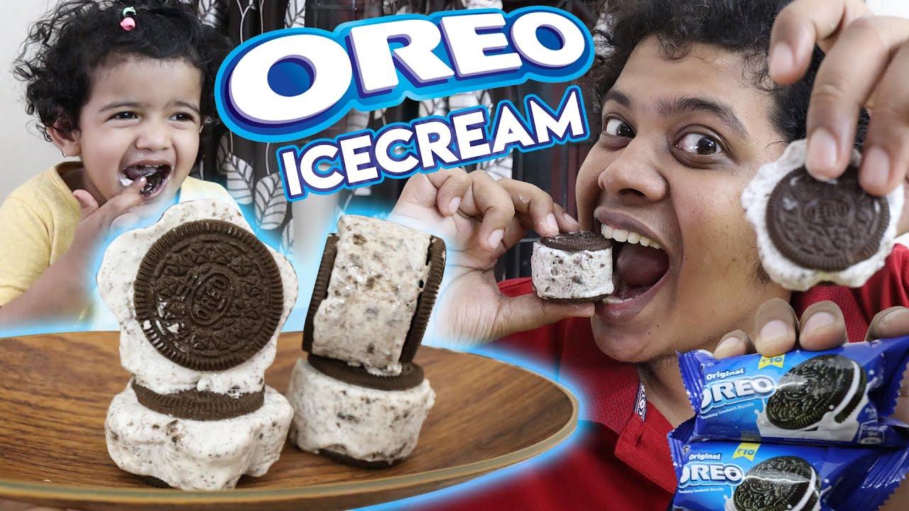 OREO ICE-CREAM | With Only 3 Ingredients - Easy Recipe