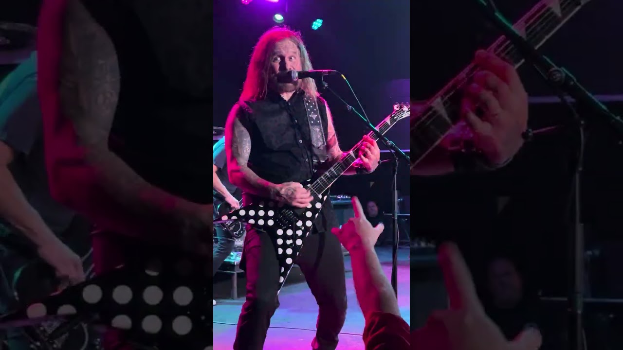 John Bush with Catagory 7 performing Fueled at Racket NYC