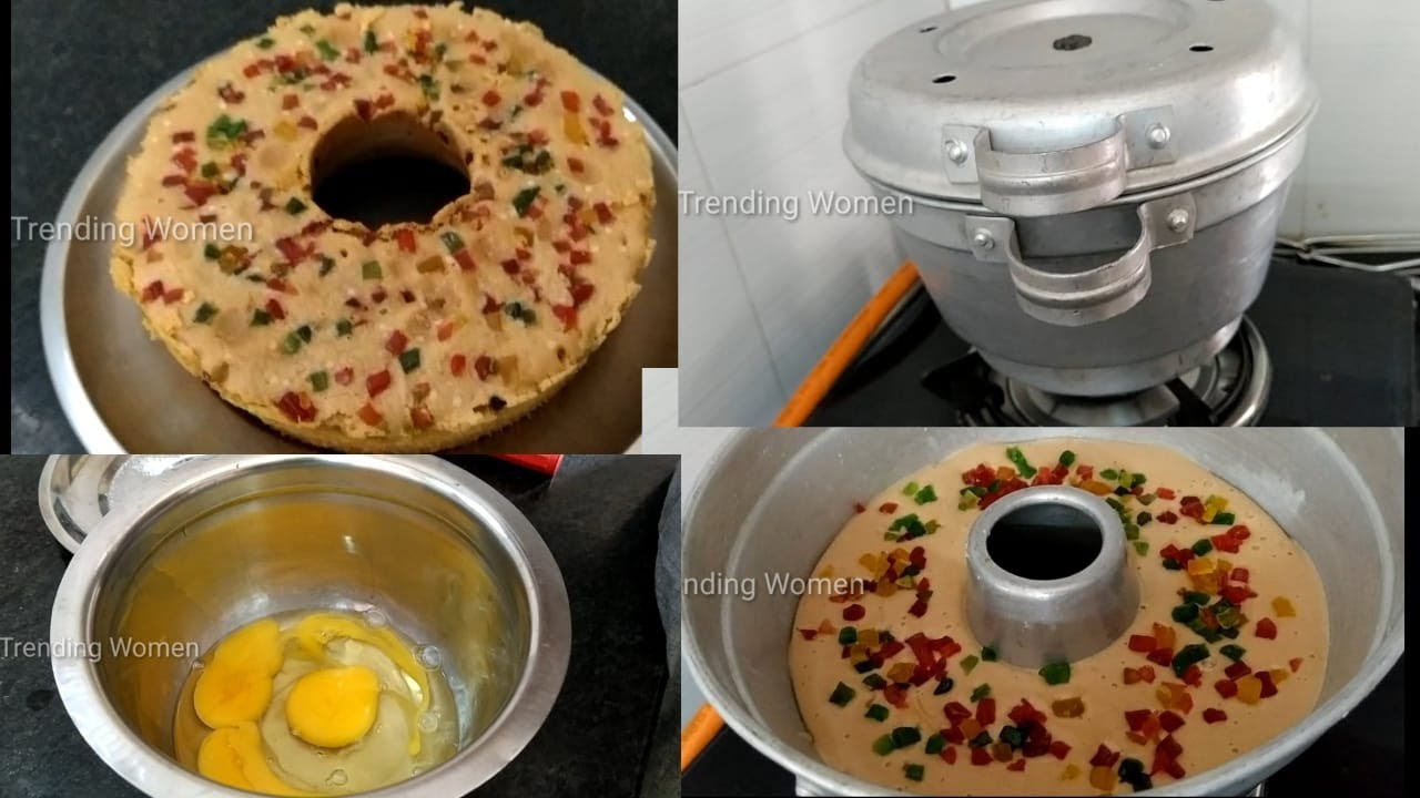 How to Made Cake Without Oven | Bake Sponge Cake with Sand Recipe by Trending Women