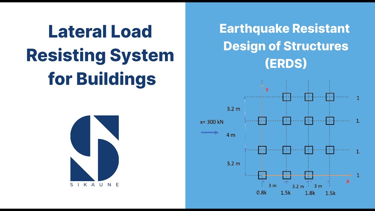 [Numerical] Lateral Load Resisting System for Building | Moment Resisting Frame | ERDS