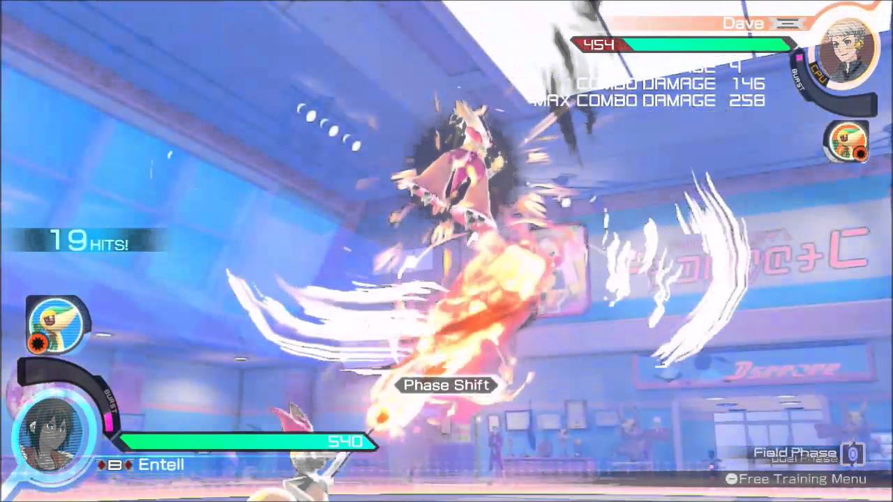 Pokken Tournament - Braixen Duel Phase Combo Exhibition