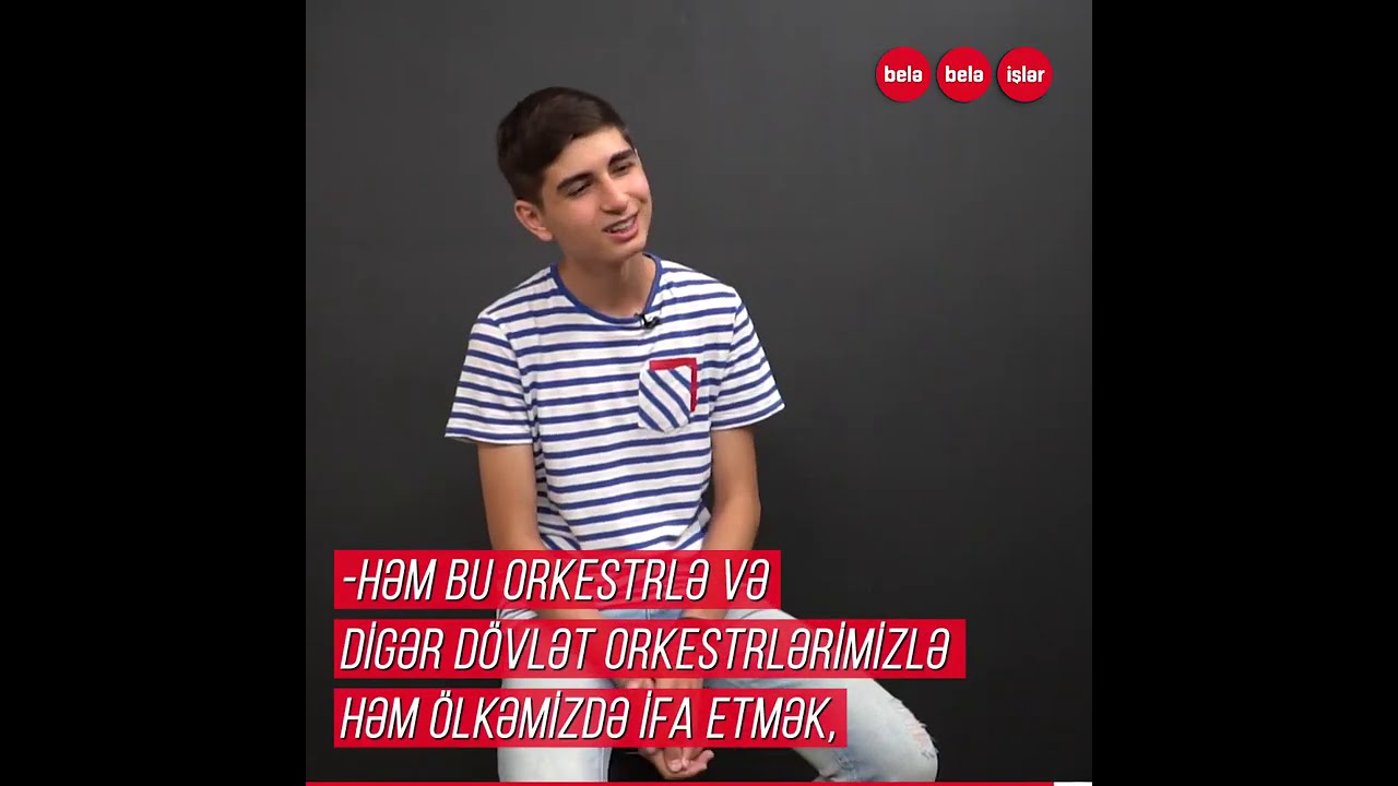 Beynəlxalq festivallarda Azərbaycan bayrağını qaldıran 16 yaşlı Hüseyn