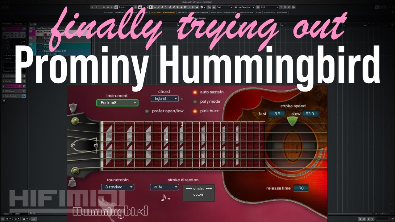 Finally Trying Out Prominy Hummingbird