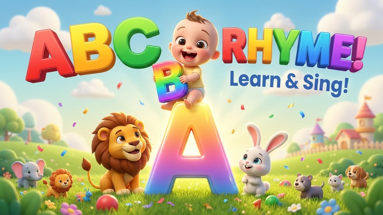 🌟 A to Z Cartoon Characters Rhyme | ABC Song for Kids | Lila land Rhymes