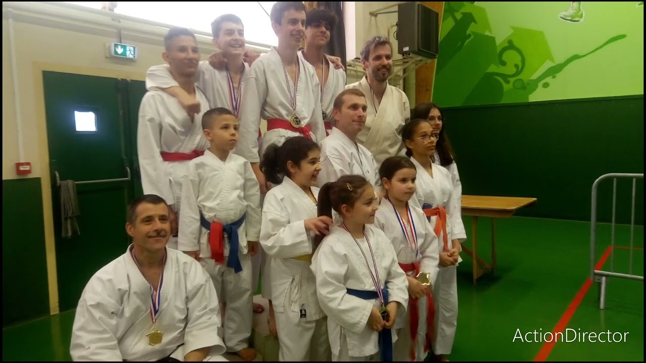 Les championnats de la Nièvre de karaté 2023.