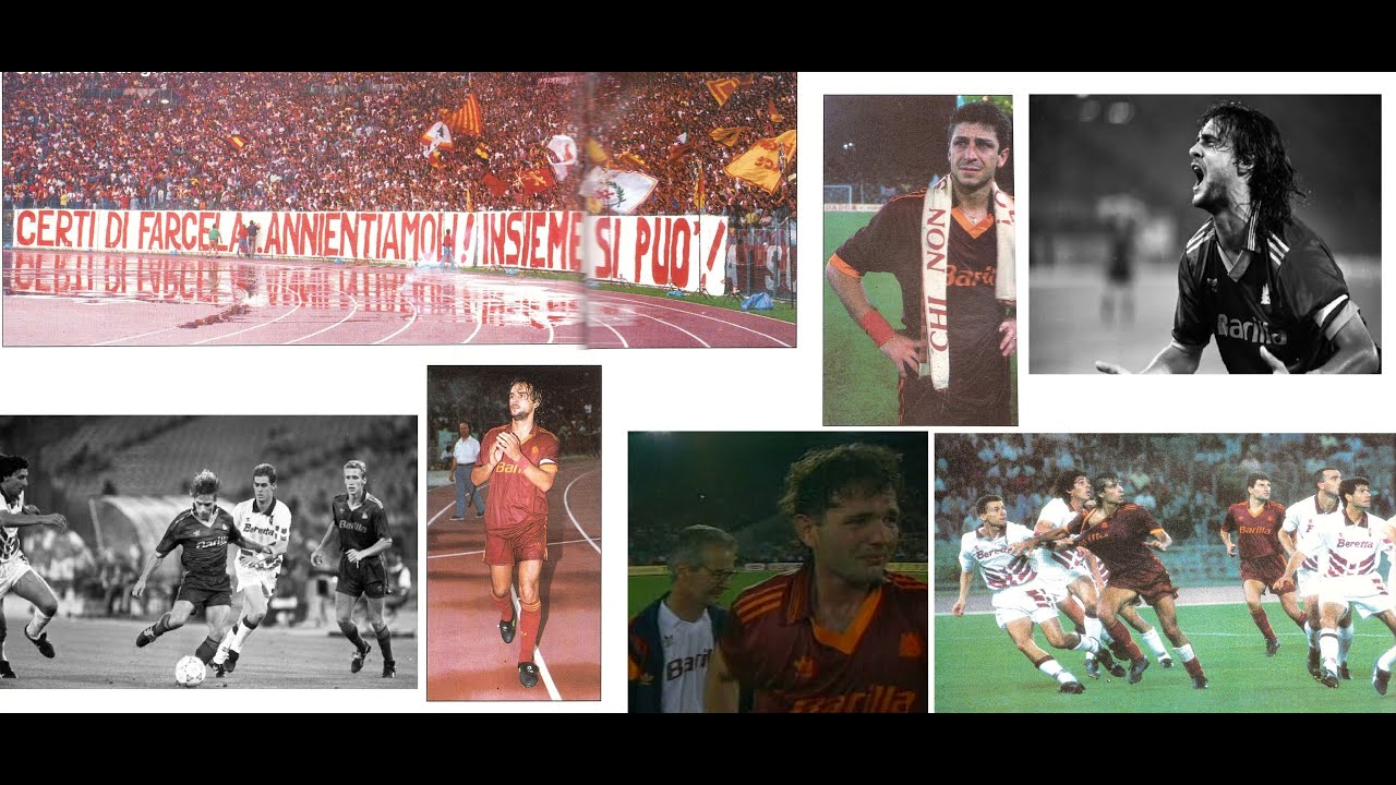 ROMA-Torino 5-2 GIANNINI(3), RIZZITELLI, MIHAJLOVIC da la radiocr. di 