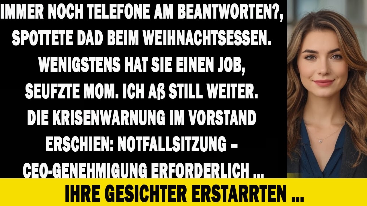 FAMILIE NANNTE MICH NUR ASSISTENZ... BIS DIE NOTFALLSITZUNG MEINE WAHRE MACHT OFFENBARTE!!!