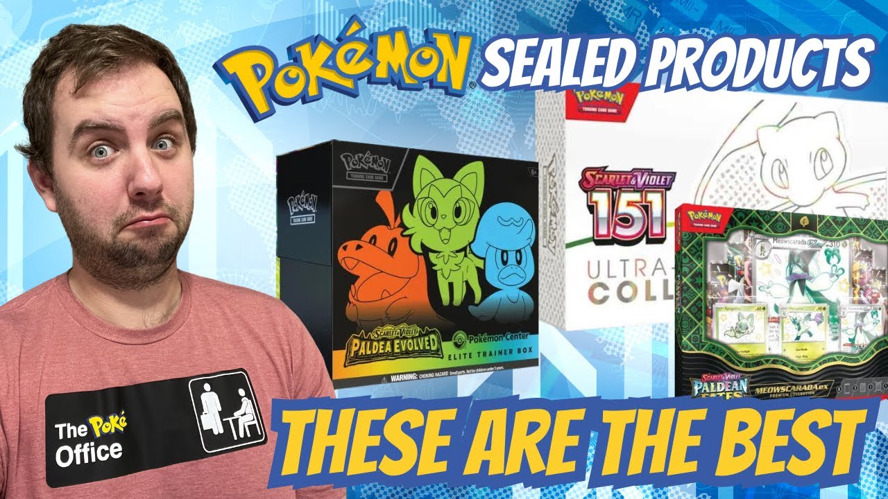 The BEST Pokemon Sealed Products | A Discussion On Investing In Sealed Pokemon Products