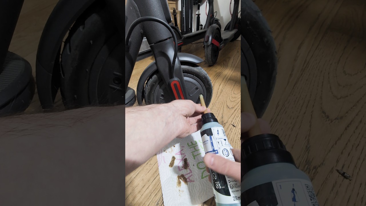 Fix a Flat Tire on Xiaomi Electric Scooter 4 Lite Fast & Easy! ⚡🔧 #xiaomiscooter