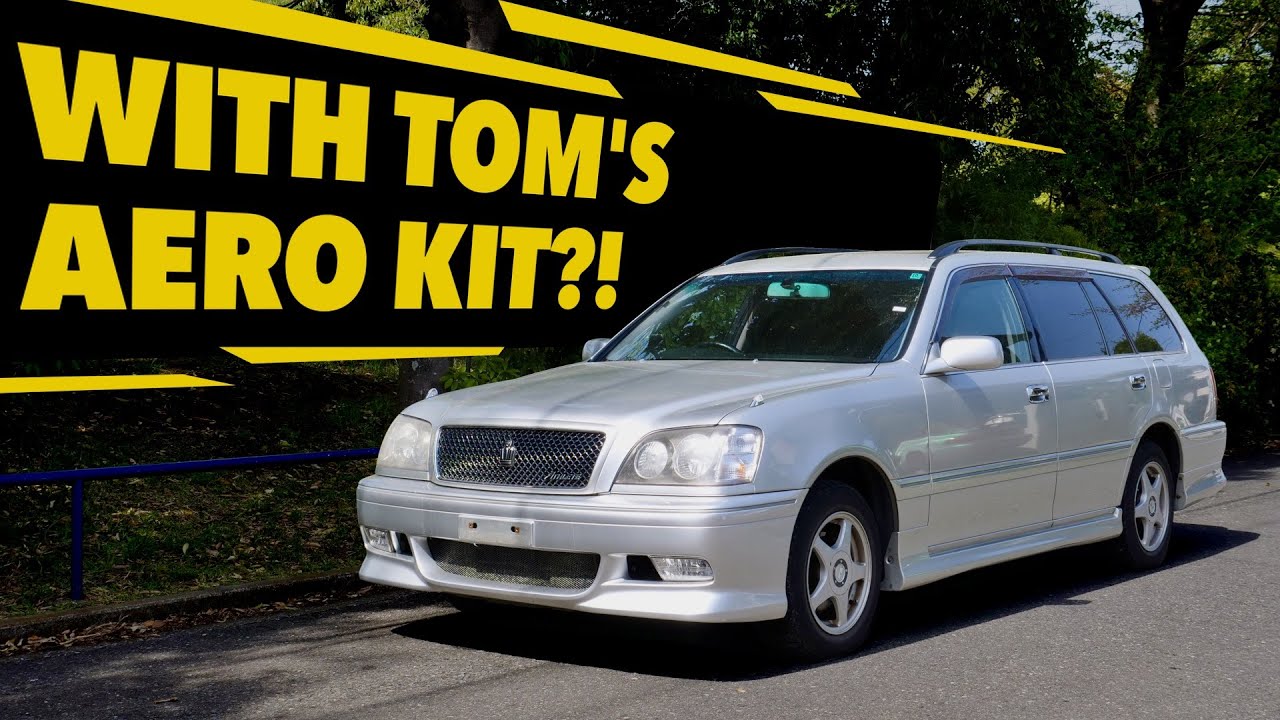 Обзор покупки Toyota Crown Estate Athlete Four 2004 года (импорт из Канады) на японском аукционе