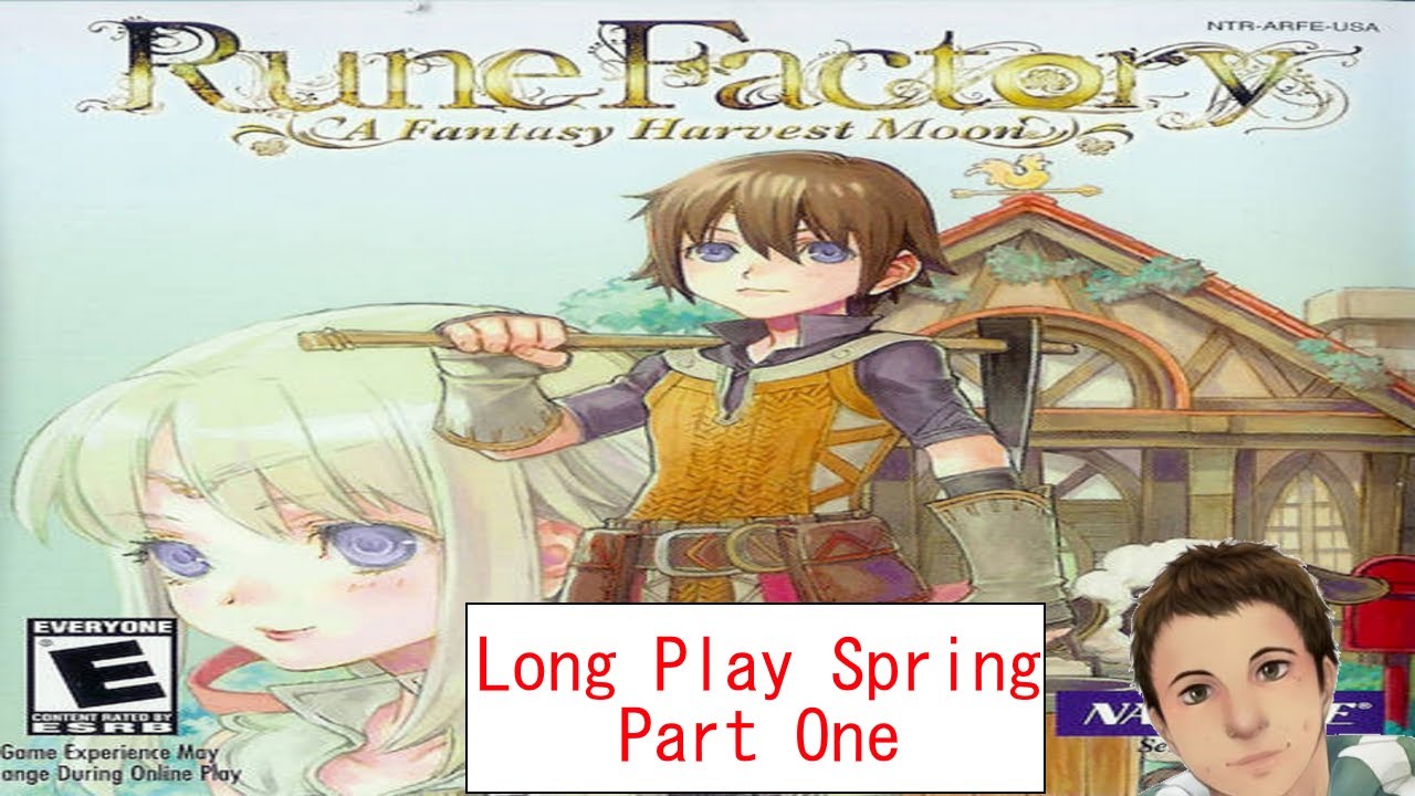 Rune Factory A Fantasy Harvest Moon (DS) Long Play Part 1: Spring