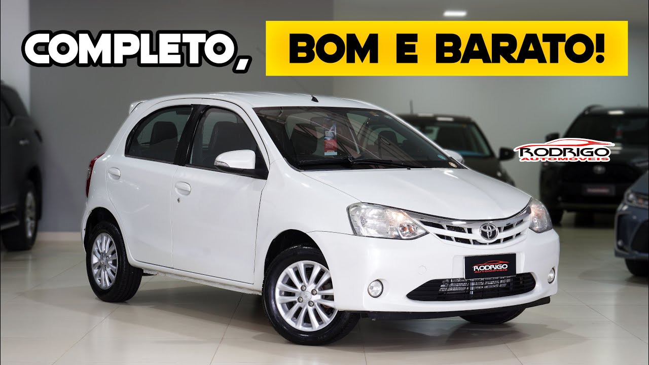 TOYOTA ETIOS XLS 1.5 IMPECÁVEL à venda na Rodrigo Automóveis! Essa versão vem até BANCOS EM COURO!