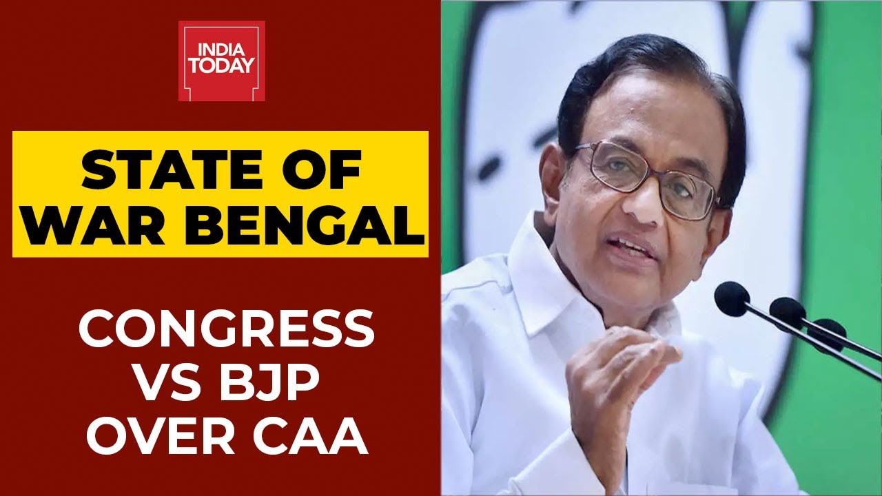 BJP Pledges CAA In Bengal Manifesto, P Chidambaram Slams Centre, Says Govt's Real Face Exposed