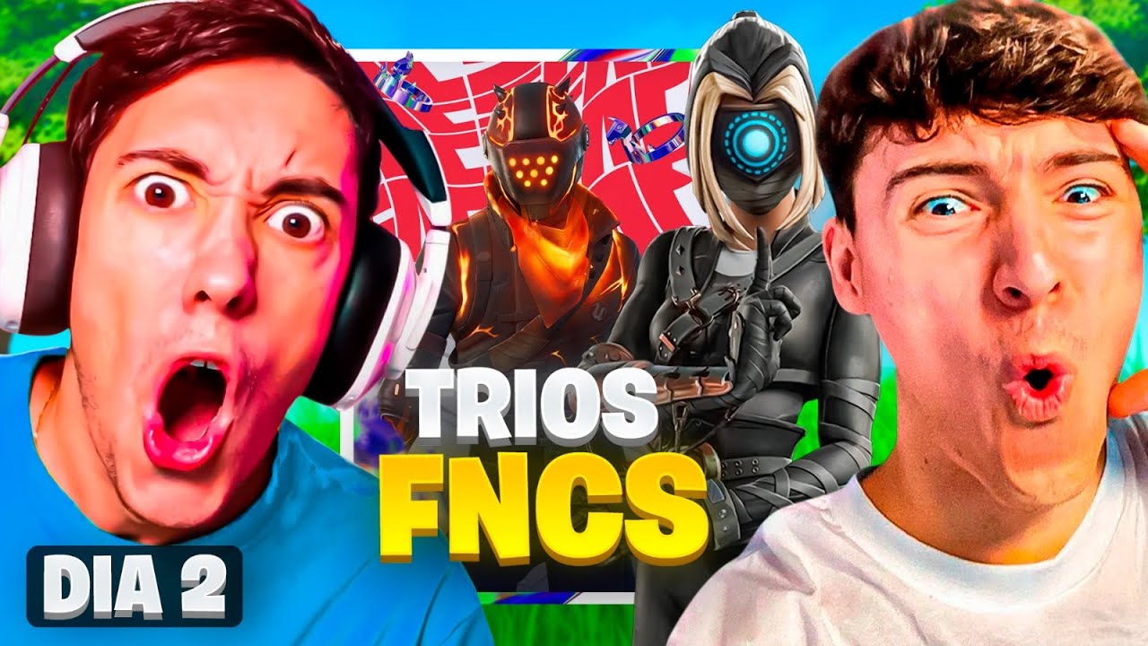 🔴😡🏆 PROBLEMAS EN EL TRIO! FNCS (SEMANA 1, DIA 2) 🔴😡🏆