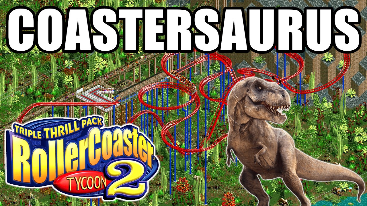Coastersaurus - Rollercoaster Tycoon 2 - Time Twister