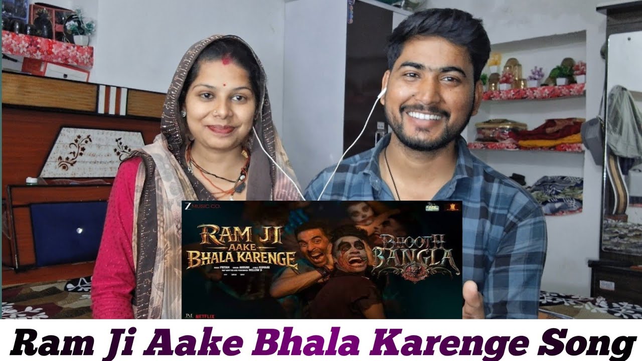 INDIAN COUPLE REACTION | Ram Ji Aake Bhala Karenge | Akshay K | Pritam, Kumaar,Armaan Malik & Aarvan