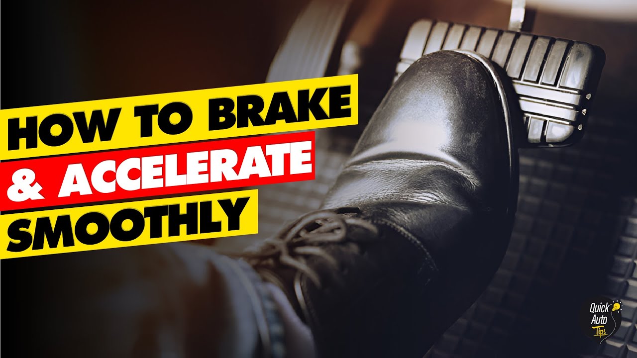 The Art of Smooth #Braking and #Acceleration
