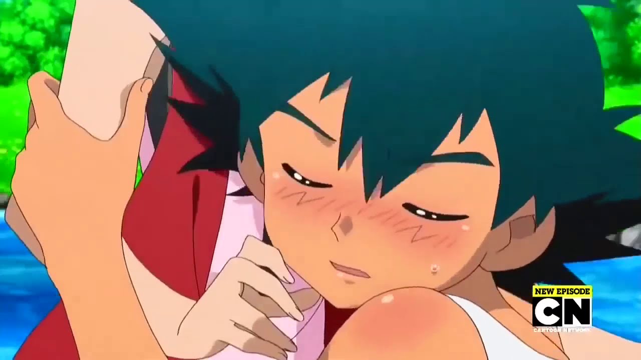 Pokemon Ash and Serena cute moments // English DUB