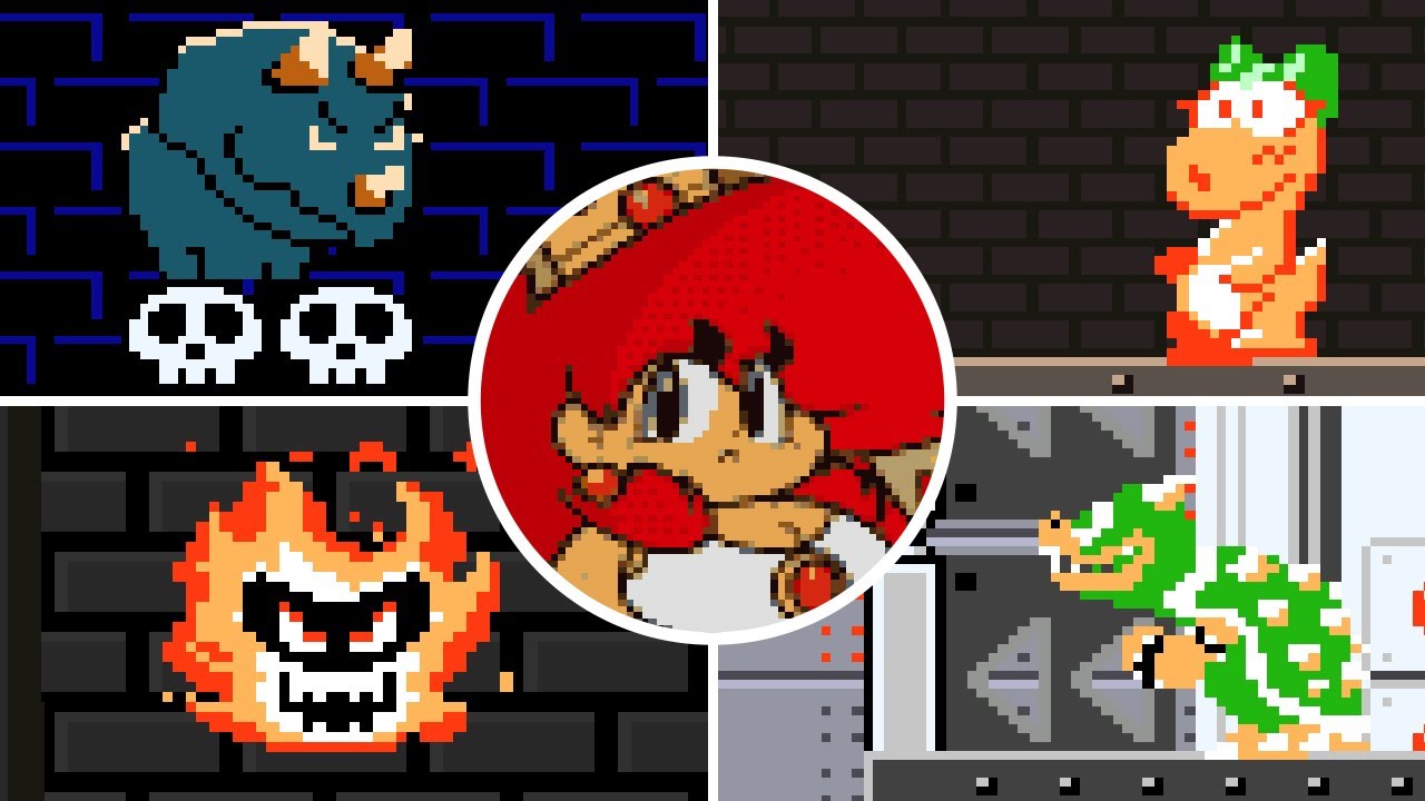 Super Mario Bros. Peach's Adventure - All Bosses & Ending (No Damage)