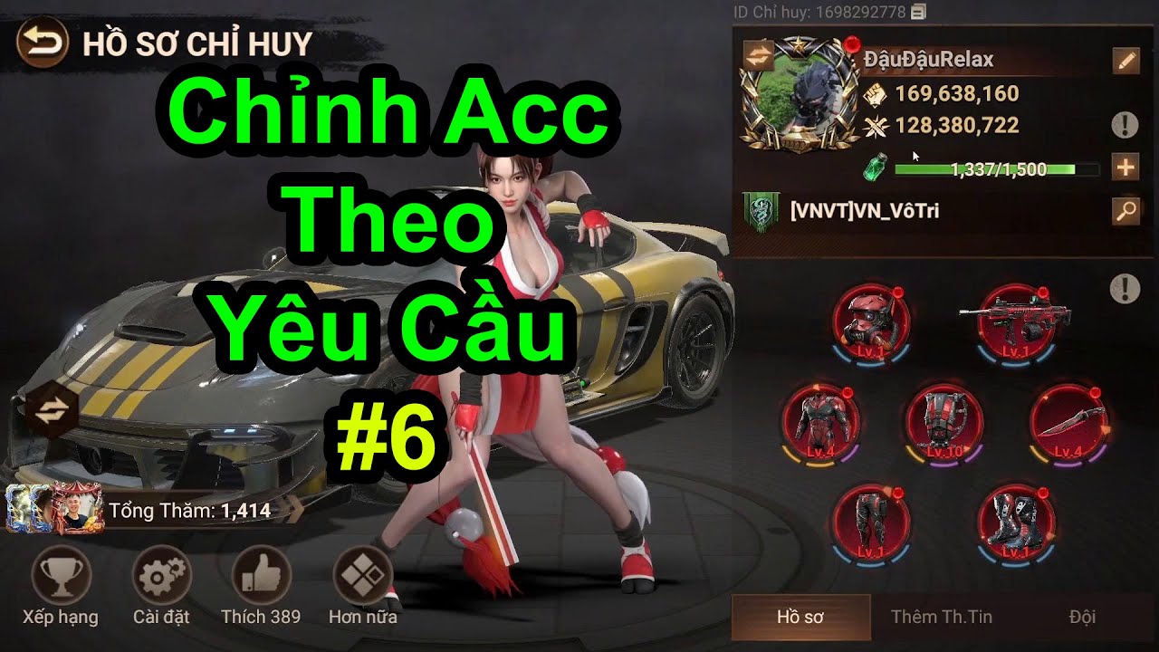 Doomsday: Last Survivors | Chuyên Mục Chỉnh Acc Theo Yêu Cầu #6 | Tôi Yêu Game