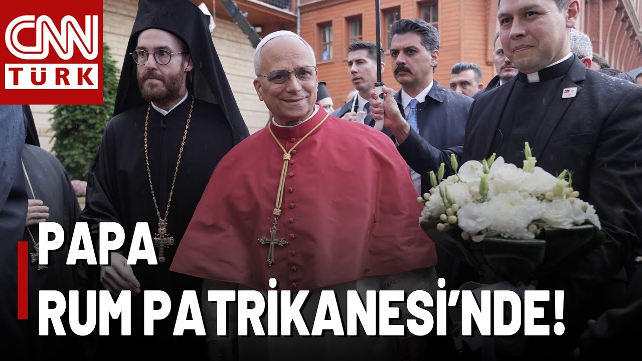 🚨Tarihi Ziyarette Tarihi Buluşma: Papa, Fener Rum Patrikhanesi'nde Bartholomoes İle Görüştü!