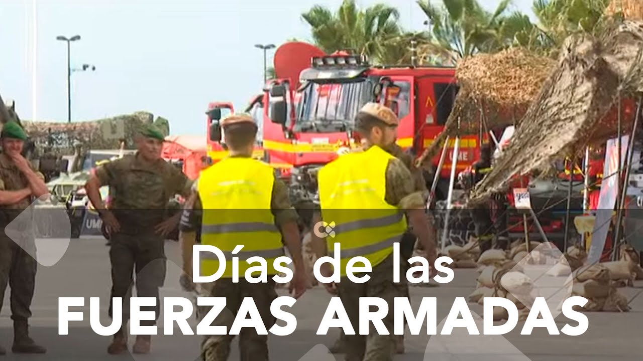 Día de las Fuerzas Armadas en Santa Cruz de Tenerife