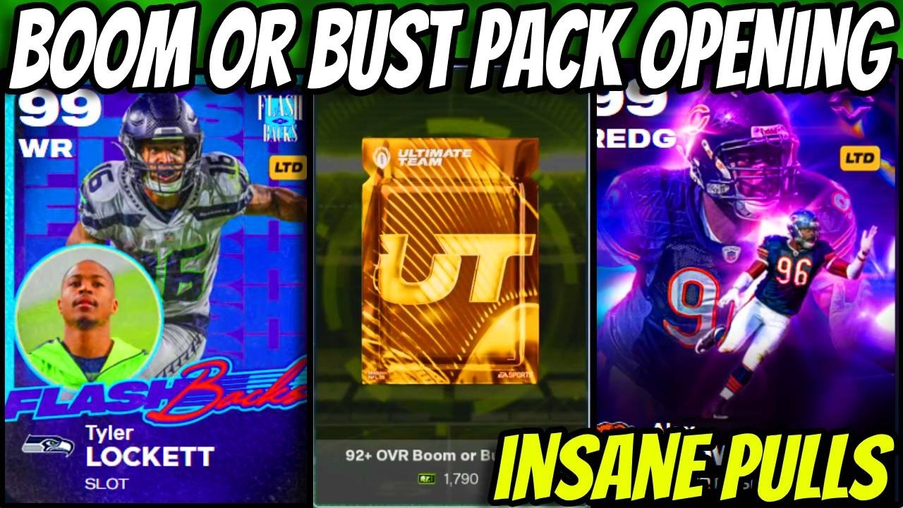 Я открыл 15 наборов Boom or Bust с рейтингом 92+ в Madden 26!! ОМГ, НЕВЕРОЯТНЫЕ ВЫПАДЕНИЯ!!