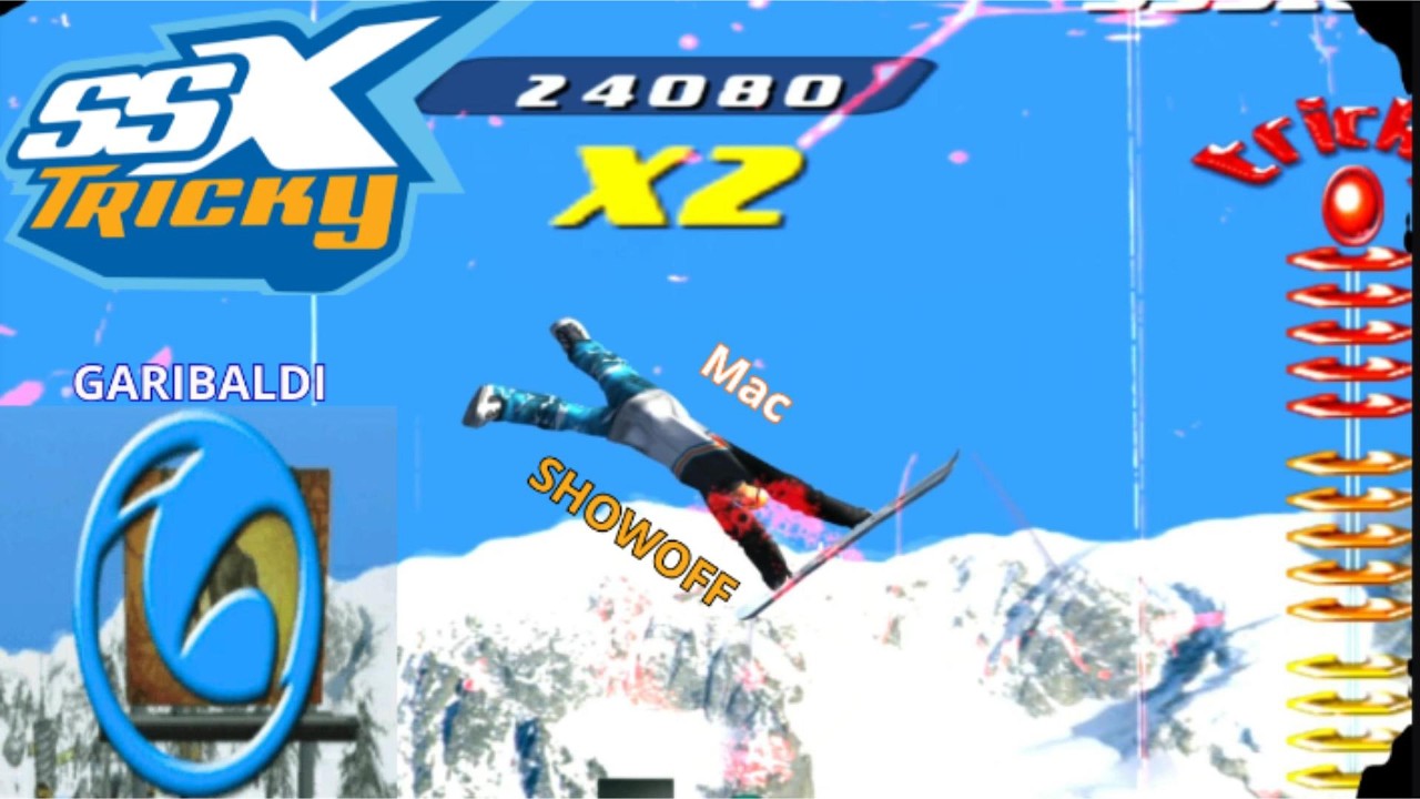 Mac Showoff | Garibaldi - SSX Tricky Freestyle